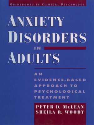 cover image of Anxiety Disorders in Adults